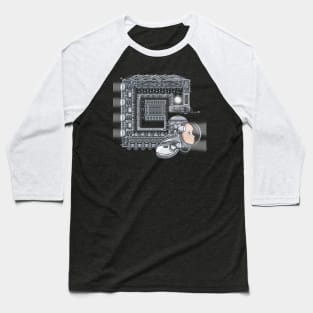 Mother-Circuit Submarine Baseball T-Shirt